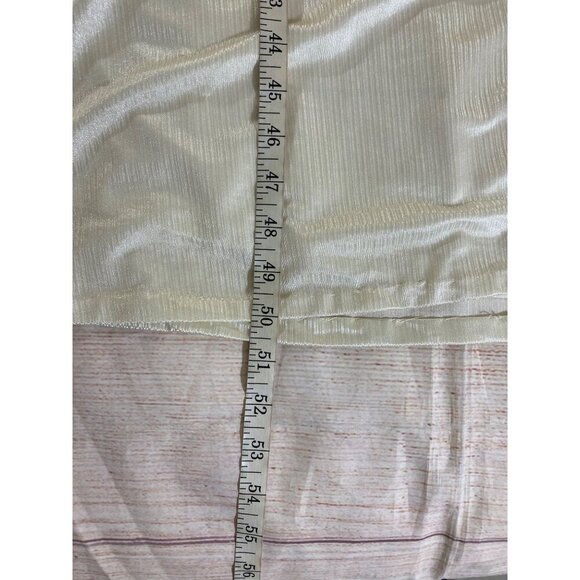 Vintage By Barad & Co Women's Cream With Pink Trim Bathrobe - Large - Picture 5 of 13